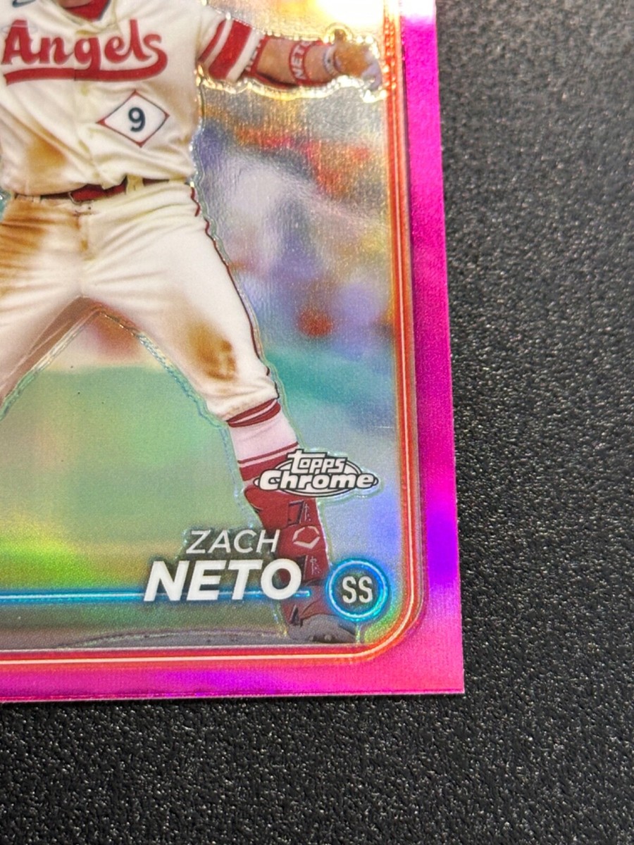 Eto ページ 2024 Topps Chrome Pink Refractor - #123 Zach Neto - Los