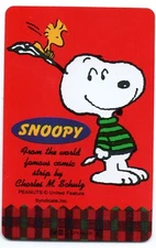 NINTENDO Japan snoopy dog vintage swap cards playing card singles