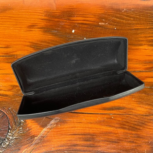 bebe Clamshell Black Gold Lettering Eyeglass Glass Glasses Case Sunglasses - Picture 4 of 4