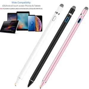 Crayon rechargeable Stylus stylo actif compatible pour IOS & Écrans tactiles Android