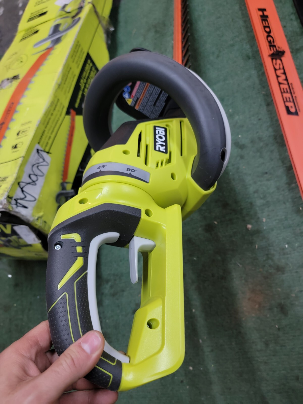 RYOBI 40V 24 in. Cordless Battery Hedge Trimmer (Tool Only) 46396025470