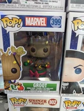 Marvel - Groot Holiday L&O #399 Guardians of the Galaxy Funko Pop
