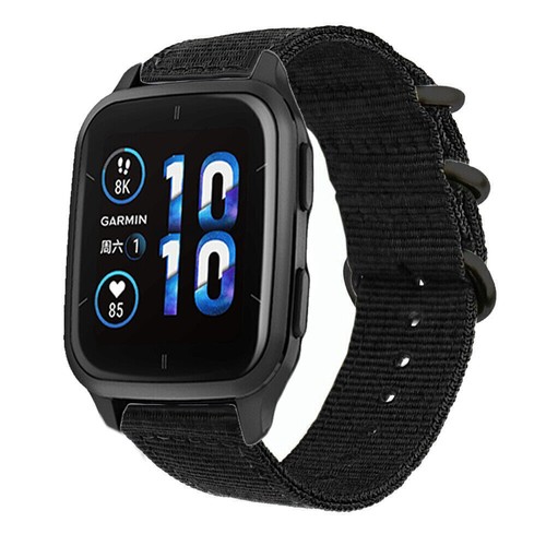 Nylon Band Strap For Garmin Venu SQ 2 Plus Forerunner 965 265 255 645 Move Trend - Picture 11 of 23