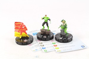 Heroclix DC The Flash Green Lantern Green Arrow LE Limited Edition Op Monthly | eBay