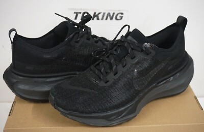 Nike ZoomX Invincible Run 3 FK Flyknit Running Black Anthracite DR2615-005 FR