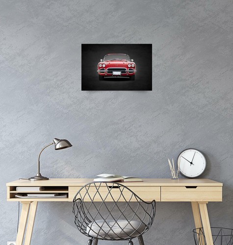 Poster - Classic 1962 Corvette, Minimalist Modern - 4 Sizes - Imagekind - Picture 3 of 21