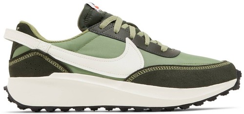 Nike Mens Beige Waffle Debut DH9522-102 Leather Lace Up Sneaker