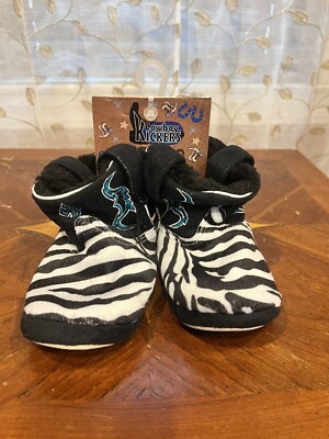 Montana Silversmiths Lil Kickers Boot Slippers Toddler Size12-18 M booties S35