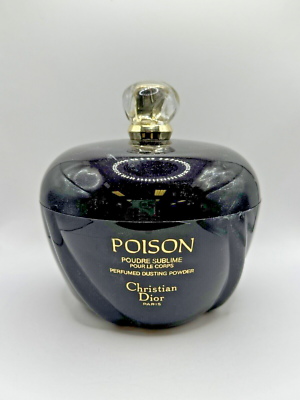 POISON BY CHRISTIAN DIOR 200G PERFUMED DUSTING POWDER (NEW WITHOUT