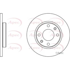 Apec Front Brake Disc DSK290 - OE High Quality Precision Engineered Part