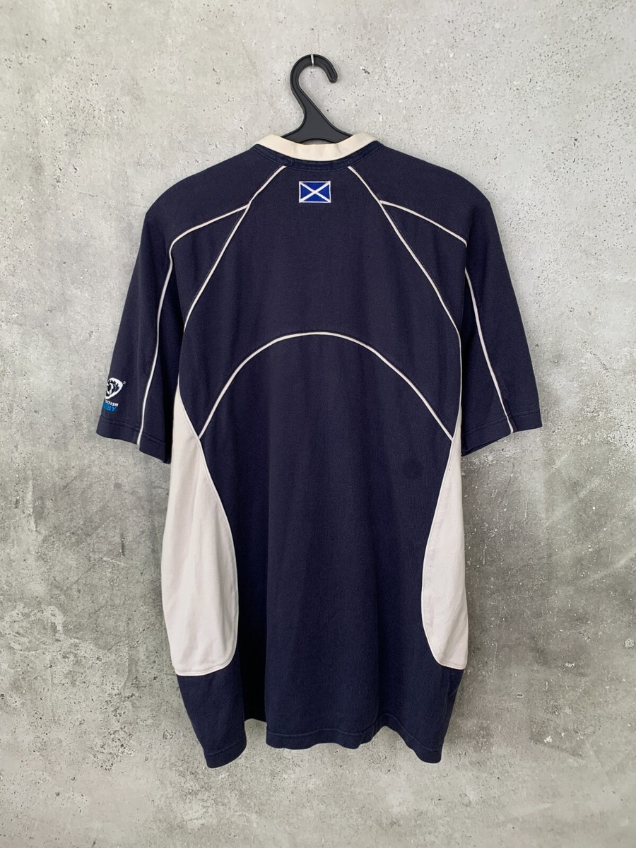 SCOTLAND NATIONAL TEAM 2007 2008 RUGBY UNION SHIRT CANTERBURY