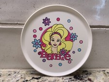 Vintage Barbie Plastic Tea Set Chilton Globe inc 80s 90s Replacement Plate Vtg