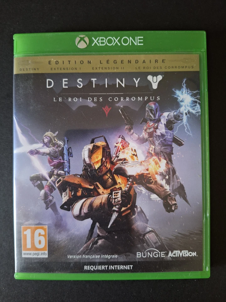 Jeu Xbox One Destiny Edition Légendaire Extention 1 et 2 Le Roi des Corrompus, photo 1 sur 3