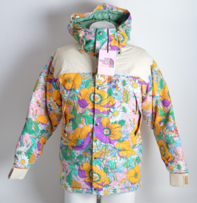 NWT Womens The North Face X Gucci Padded Jacket $1600 XXS floral