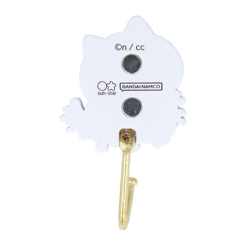 Sun-Star Stationery Chiikawa Hook Wooden Magnetic Hook