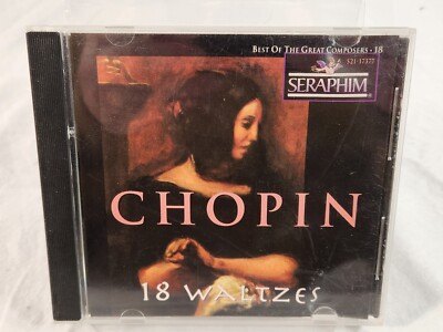 Chopin 18 Waltzes - Piano Music CD Seraphim ''Best of Great Composers'' VG FastShp