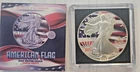 2025 American Flag  Silver Eagle Privy Colorized #537 Of  799 LIMITED!