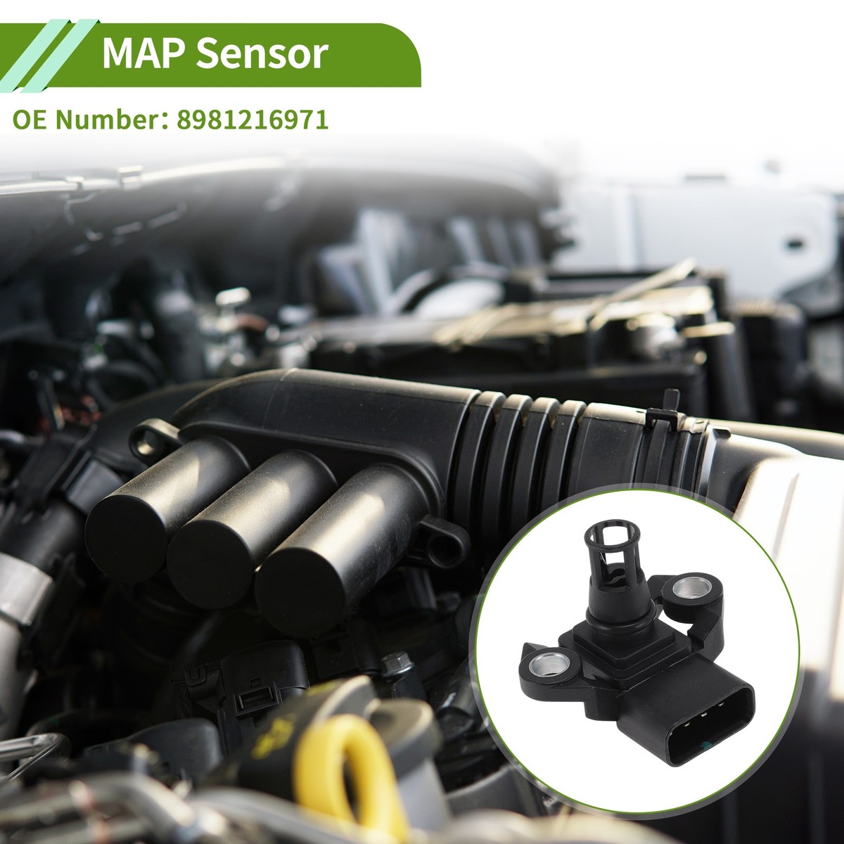 No.8981216971 Manifold Absolute Pressure MAP Sensor for Isuzu H