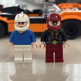 LEGO SPEED RACER #8158 SPEED RACER AND SNAKE OILER. SUPER RARE WOW