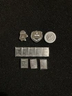 Fractional .999 Silver Bars Rounds Valcambi 1 Gram 11 Gram Total