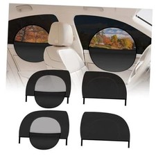 4PCS Upgraded Car Window Shades with Zipper Mesh Breathable Covers