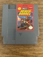 Nintendo NES Heavy Barrel Video Game Tested And Working 