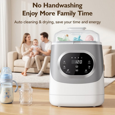 #ad Used Multi Function Electric Baby Bottle Washer Steam Sterilizer Dryer $99.53