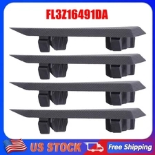 4PCS Left Side Running Board Step Pad Grip Cover For Ford F-150 2015-2022