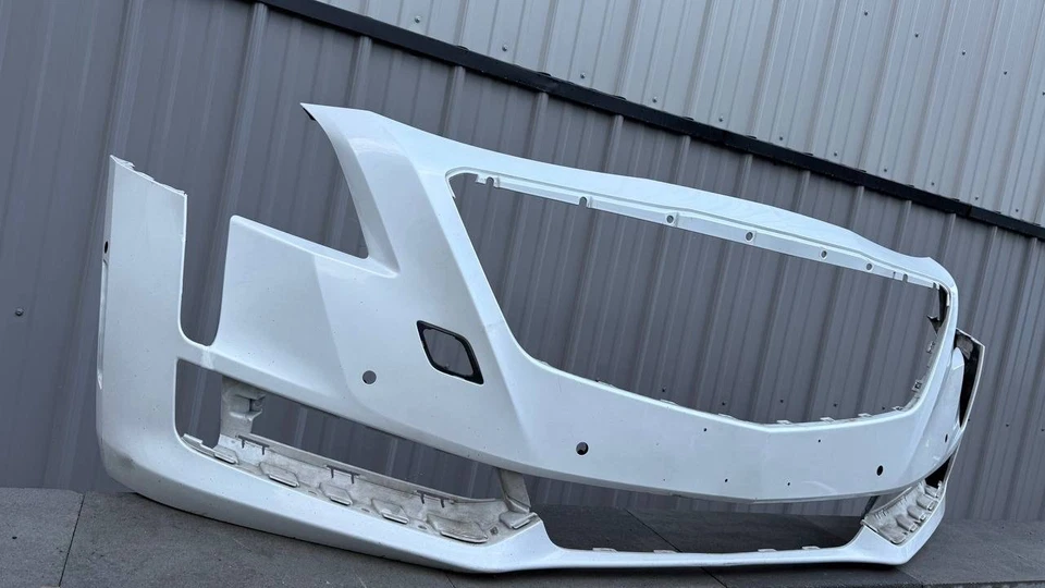 !!️ БЕЗ ДОСТАВКИ!!️ CADILLAC CT6 БЕЛЫЙ ПЕРЕДНИЙ БАМПЕР ОРИГИНАЛЬНЫЙ 2016 2017 2018 - Изображение 3 из 4