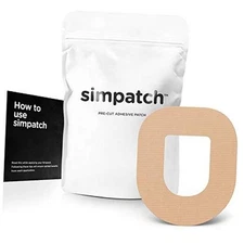  – OmniPod Adhesive Patch (25-Pack) – Waterproof Adhesive, CGM Tape – Beige