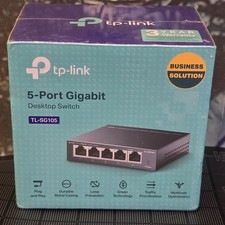 Tp-Link TL-SG105 5-Port Gigabit Ethernet Switch, Desktop
