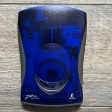 iomega Zip 250MB USB External Zip Drive Z250USBPCMBP Blue Untested Unit Only