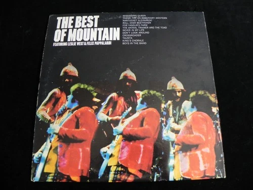 Original THE BEST OF MOUNTAIN Vinyl LP Album Reverse Gatefold  MISSISSIPPI QUEEN
