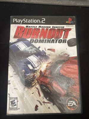 Burnout Dominator PS2 (Sony PlayStation 2, 2007) CIB Complete