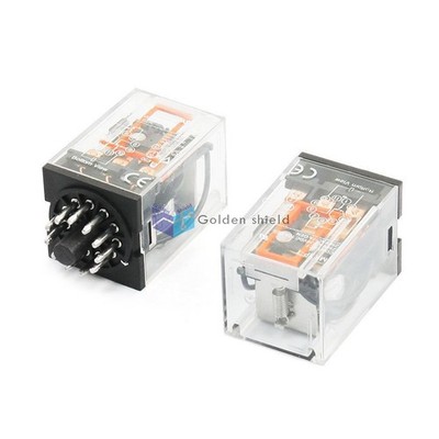 2Pcs MK3P-1   Purpose Power Relay 3PDT 11-Pin Coil DC 24V Kd #tp