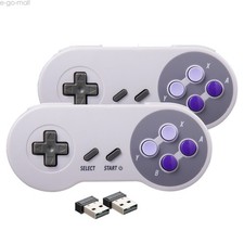 2 Pack Retro Super Nintendo SNES USB Controller for Windows PC Mac Raspberry Pi