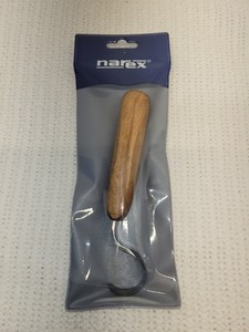 Narex spoon carving knife (model 822103) featuring a double-edged blade