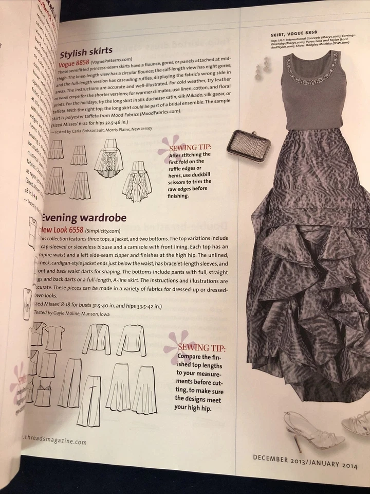 Threads Magazine January 2014 Holiday Edition New 90 pages of Fun - Image 3 of 3