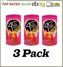 3 Pack - 4C 35 QT Raspberry Iced Tea Mix 82.6 oz.