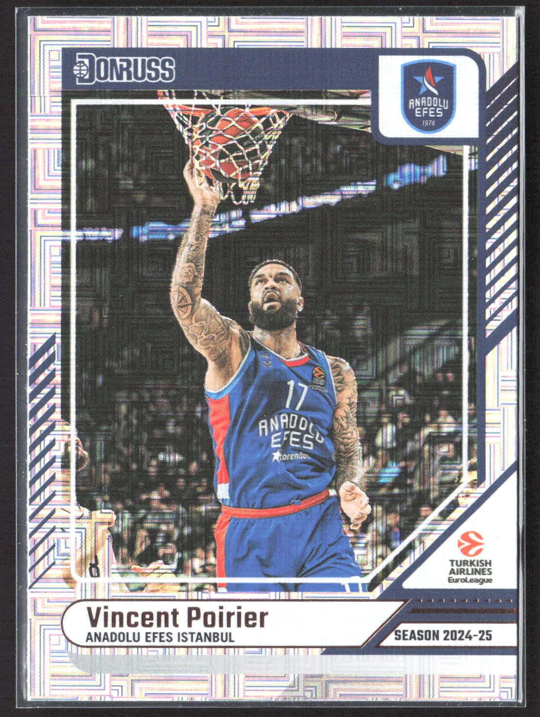 2024-25 Donruss EuroLeague #64 Vincent Poirier