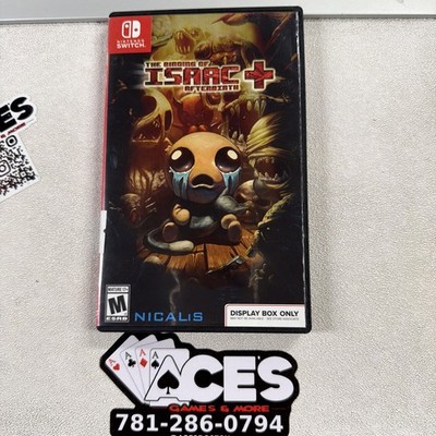 The Binding of Isaac: Afterbirth+ Nintendo Switch NO MANUAL 