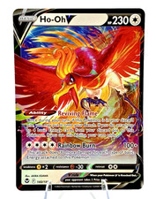 Carta Pokemon Ho-Oh V Silver Tempest 140/195 Full Art Holo 2022 ultra rara