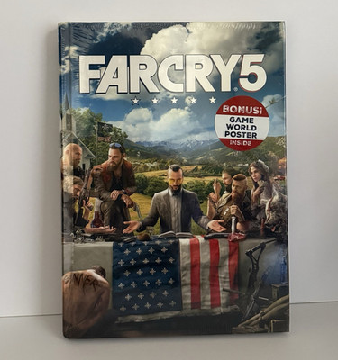 Prima Games Far Cry 5 Strategy Guide w/ Game World Poster + Free eGuide (2018)