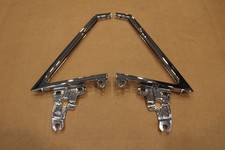 1963 - 1967 Corvette Convertible Vent Window Frames Lh Rh New Show Chrome