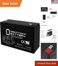 Mighty Max 6V 12AH F2 Terminal Battery - Versatile Power for All Applications