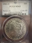 1902-O Morgan Silver Dollar PCGS MS63 😍