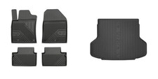 Frogum Fußmattensatz Autoteppich + Kofferraumwanne für Hyundai i30 Combi Van PDE