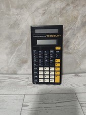 Texas Instruments TI-30 SLR+ Reference Card Solar Scientific Calculator w Case