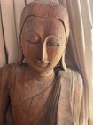 LARGE BUDDHA -hand Carved Vintage. SOUTHEASTERN ASIA - — photo 2