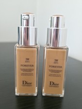 2 pcs Dior Forever Skin Glow 24H Wear Radiant Foundation SPF 35 - 3W 031 -20ml
